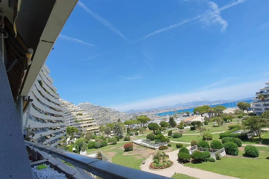 Apartment L'Astronaute - Balcon Vue Mer - Clim - Place Parking Privee - Marina Baie Des Anges Villeneuve-Loubet