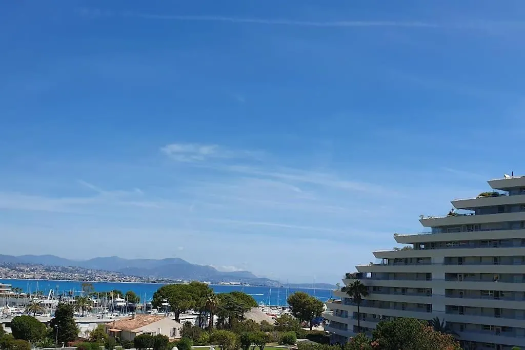 L'Astronaute - Balcon Vue Mer - Clim - Place Parking Privee - Marina Baie Des Anges Villeneuve-Loubet Appartement