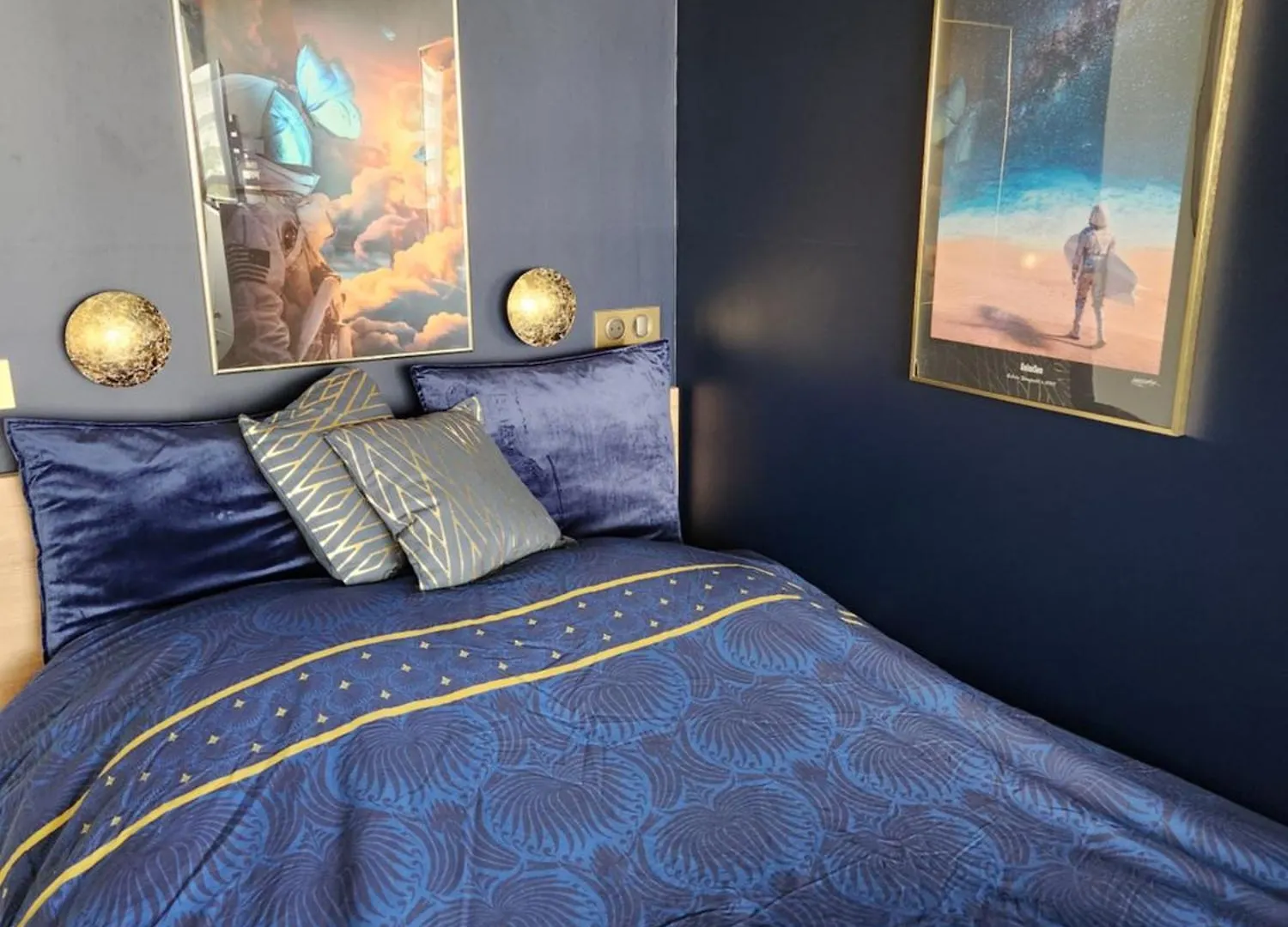 Apartmán L'Astronaute - Balcon Vue Mer - Clim - Place Parking Privee - Marina Baie Des Anges Villeneuve-Loubet