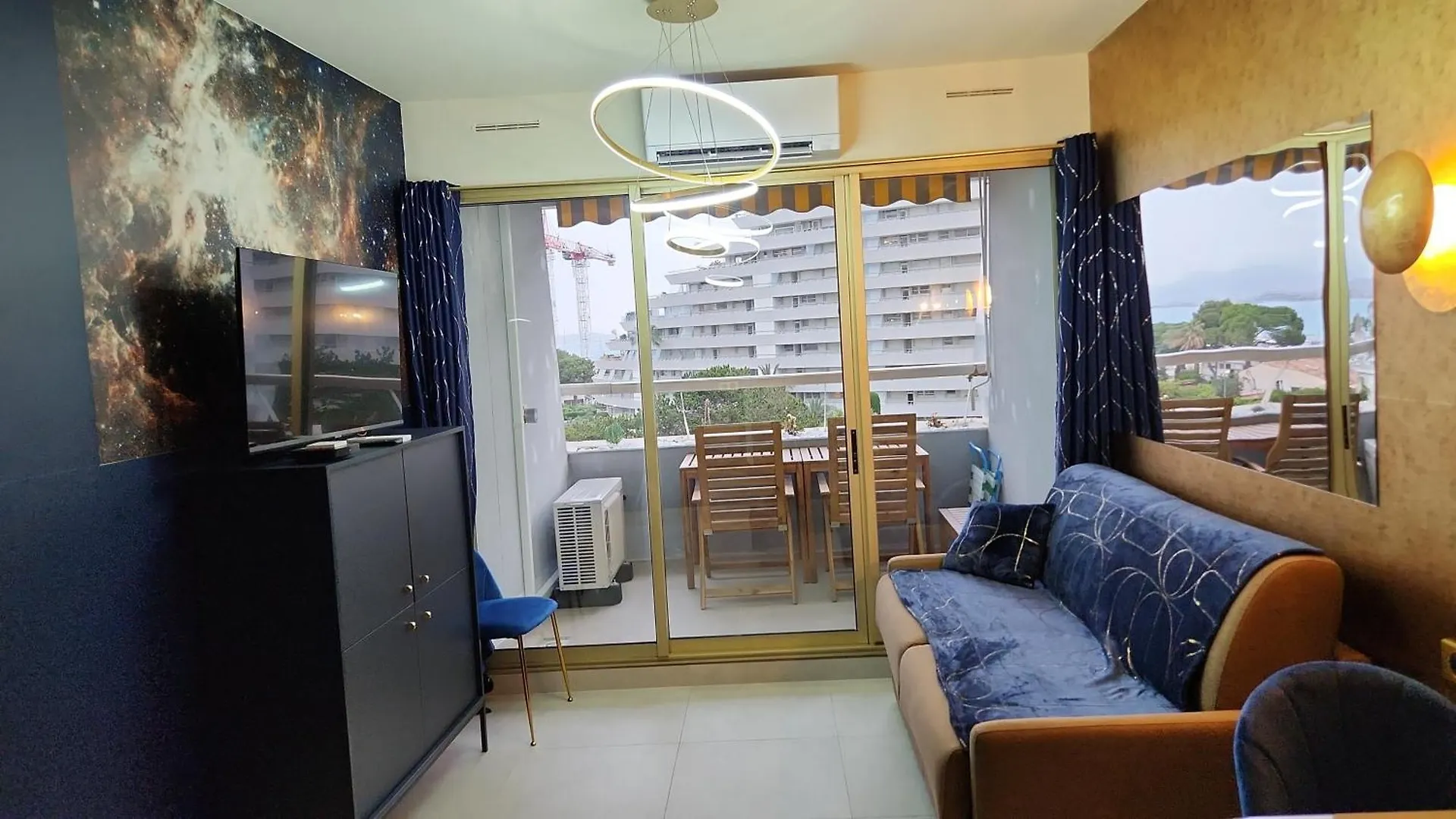 Appartement L'Astronaute - Balcon Vue Mer - Clim - Place Parking Privee - Marina Baie Des Anges Villeneuve-Loubet