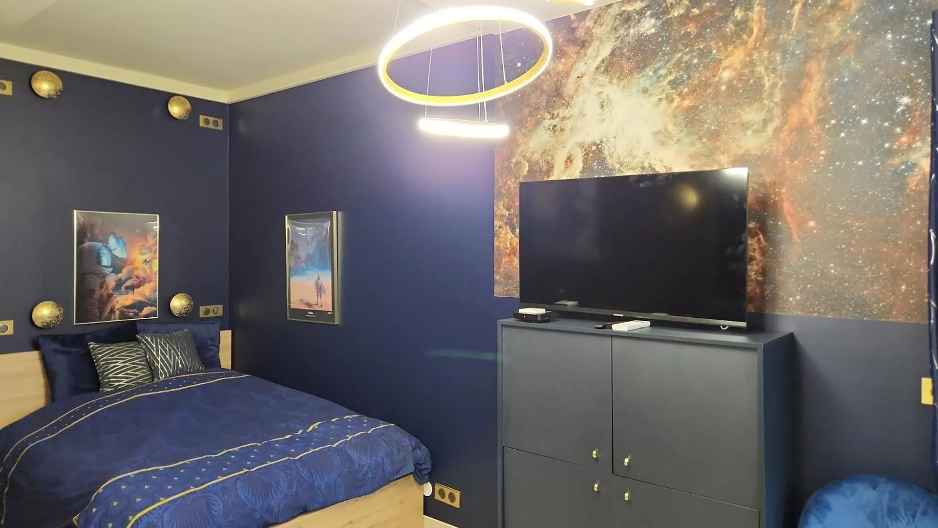 Appartement L'Astronaute - Balcon Vue Mer - Clim - Place Parking Privee - Marina Baie Des Anges Villeneuve-Loubet