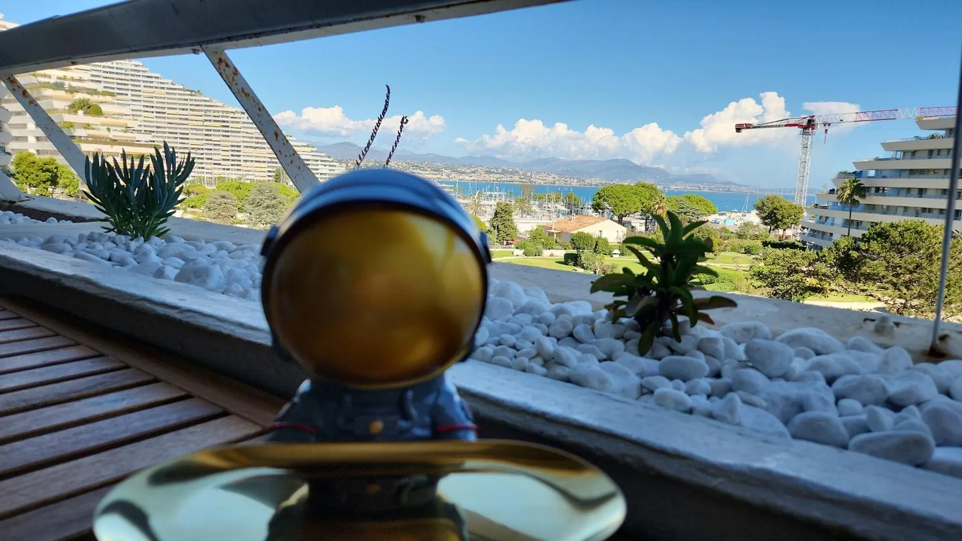 L'Astronaute - Balcon Vue Mer - Clim - Place Parking Privee - Marina Baie Des Anges Villeneuve-Loubet